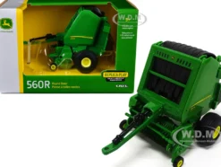 John Deere 560R Round Baler Green 1/32 Diecast Model ERTL TOMY 45696