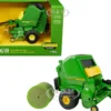 John Deere 561R Round Baler Green with Bale "Replica Play" Series 1/32 Diecast Model by ERTL TOMY