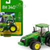 John Deere 8R 340 Tractor Dual Wheels Green 1/64 Diecast Model ERTL TOMY 45830