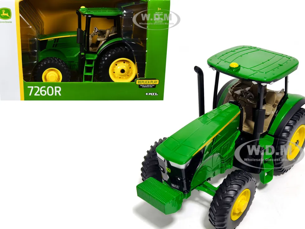 John Deere 7260R Tractor "Replica Play" Series 1/16 Diecast Model by ERTL TOMY