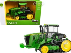 John Deere 9510RT Tractor with Tracks Green "Prestige Collection" 1/32 Diecast Model by ERTL TOMY