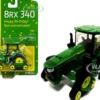 John Deere 8RX 340 Track Tractor Green Happy Birthday! Edition 1/64 Diecast Model ERTL TOMY 45875