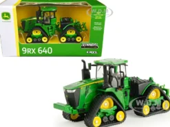 John Deere 9RX 640 Track-Type Tractor Green Prestige Collection Series 1/64 Diecast Model ERTL TOMY 45682