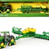 John Deere 8RX 410 Tractor Green with 1775NT 24-Row Planter "Replica Play" Series 1/64 Diecast Model by ERTL TOMY