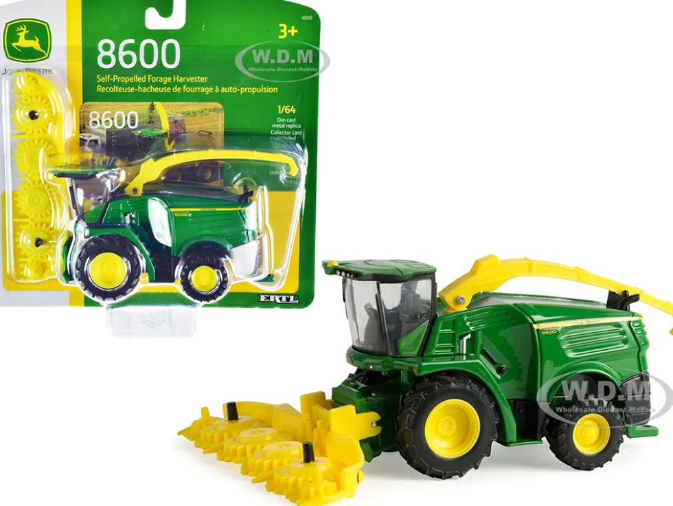 John Deere 8600 Self-Propelled Forage Harvester 1/64 Diecast Model ERTL TOMY 45510