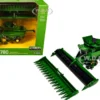 John Deere S780 Tracked Combine with 16-Row Corn Head and Draper Grain Head Green "Prestige Collection" Series 1/64 Diecast Model by ERTL TOMY