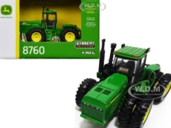 John Deere 8760 Tractor Dual Wheels Green Prestige Collection Series 1/64 Diecast Model ERTL TOMY 45869