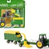 John Deere 4960 Tractor Forage Harvester Wagon 1/64 Diecast Models ERTL TOMY 45589