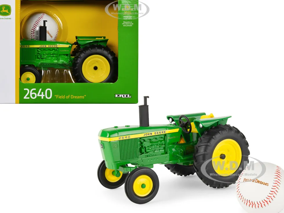 John Deere 2640 Tractor Green Baseball Field of Dreams 1989 Movie 1/16 Diecast Model ERTL TOMY 45899