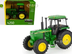 John Deere 4250 Tractor Green with Yellow Stripes "Prestige Collection" Series 1/32 Diecast Model by ERTL TOMY