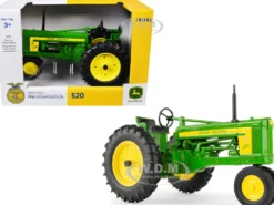 John Deere 520 Tractor "National FFA Organization" Green with Yellow Stripes 1/16 Diecast Model by ERTL TOMY