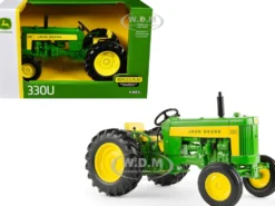 John Deere 330 Utility Tractor Green "Replica Play" Series 1/16 Diecast Model by ERTL TOMY