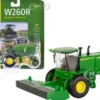 John Deere W260R Windrower Green 1/64 Diecast Model by ERTL TOMY