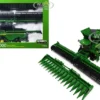 John Deere X9 1000 Tracked Combine with 16-Row Corn Head and Draper Grain Head Green "Prestige Collection" Series 1/32 Diecast Model by ERTL TOMY