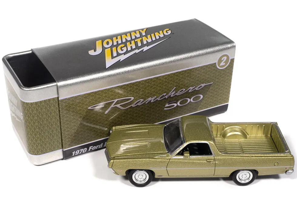 Johnny Lightning Collector's Tin 2025 Set of 6 Cars Release 3 Limited Edition 1/64 Diecast Model Cars by Johnny Lightning