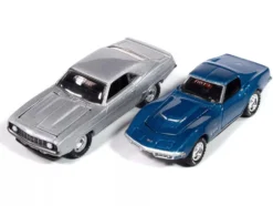 Johnny Lightning "2-Packs" 2024 Release 1 Set B of 6 pieces 1/64 Diecast Model Cars by Johnny Lightning