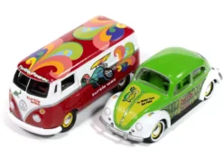 Johnny Lightning "2-Packs" 2024 Release 1 Set A of 6 pieces 1/64 Diecast Model Cars by Johnny Lightning