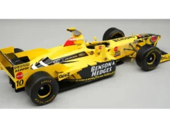 Jordan 198 #10 Ralf Schumacher "Benson & Hedges Jordan-Honda" Formula One F1 "San Marino-Imola GP" (1998) with Display Case "Mythos Series" Limited Edition to 55 pieces Worldwide 1/18 Model Car by Tecnomodel