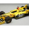 Jordan 198 #10 Ralf Schumacher "Benson & Hedges Jordan-Honda" Formula One F1 "Australian GP" (1998) with Display Case "Mythos Series" Limited Edition to 45 pieces Worldwide 1/18 Model Car by Tecnomodel