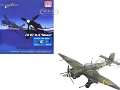 Junkers Ju 87G-2 Stuka Aircraft "WNr. 494193, Tank Buster, Stab. SG 2, Slovakia" (1944) German Luftwaffe "Air Power Series" 1/72 Diecast Model by Hobby Master
