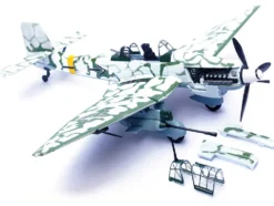 Junkers Ju 87G2 Stuka Bomber Aircraft "10.(Pz)/SG 2 Immelmann, Markisch Friedland, Pomerania" (1945) German Luftwaffe "Wing" Series 1/72 Diecast Model by Panzerkampf