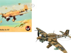 Junkers Ju 87R Trop Stuka Bomber Aircraft "Immelmann, 6./StG 2, Libya" (1941) German Luftwaffe 1/72 Diecast Model Airplane