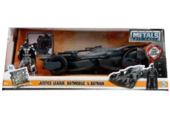 2017 Justice League Batmobile with diecast Batman Figure 1/24 Diecast Model Car Jada 99232