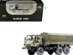 Kamaz 4310 Transport Truck Beige Weathered United Nations 1/72 Diecast Model Legion LEG-12061LB