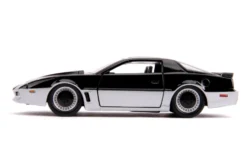 KARR Black and Silver Knight Rider 1982 TV Series Hollywood Rides Series 1/32 Diecast Model Car Jada 31116
