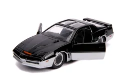 KARR Black and Silver Knight Rider 1982 TV Series Hollywood Rides Series 1/32 Diecast Model Car Jada 31116
