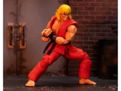 Ken 6 Moveable Figure with Accessories and Alternate Head and Hands Ultra Street Fighter II The Final Challengers 2017 Video Game Model Jada 34218