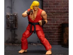 Ken 6 Moveable Figure with Accessories and Alternate Head and Hands Ultra Street Fighter II The Final Challengers 2017 Video Game Model Jada 34218