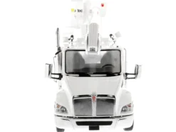 Kenworth T380 Altec AA55 Aerial Service Truck White Transport Series 1/32 Diecast Model Diecast Masters 71100
