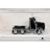 Kenworth T800 Day Cab Black 1/87 (HO) Plastic Model Car by HO Logistics