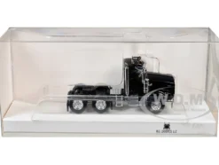 Kenworth T800 Day Cab Black 1/87 (HO) Plastic Model Car by HO Logistics