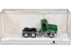 Kenworth T800 Day Cab Green 1/87 (HO) Plastic Model Car by HO Logistics