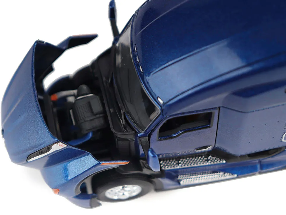 Kenworth T680 Truck Tractor Deep Cerulean Blue Metallic "Transport Series" 1/50 Diecast Model by Diecast Masters