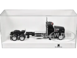 Kenworth W990 2-Axel Day Cab Black 1/87 (HO) Plastic Model Car by HO Logistics