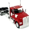 Kenworth W990 2-Axel Day Cab Red 1/87 (HO) Plastic Model Car by HO Logistics