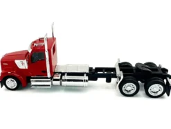 Kenworth W990 2-Axel Day Cab Red 1/87 (HO) Plastic Model Car by HO Logistics