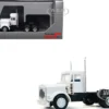 Kenworth W900 Short Day Cab White 1/87 (HO) Plastic Model Car by Promotex