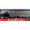 Kenworth W900 Truck Black with Gray Container 1/32 Diecast Model by Welly