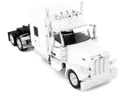 Kenworth W990 with Stand Up Sleeper Cab White 1/87 (HO) Plastic Model Car by HO Logistics