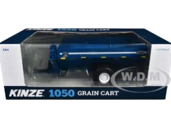 Kinze 1050 Grain Cart Soft-Tred Blue (Plastic) 1/32 Model by SpecCast