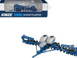 Kinze 5900 16 Row Planter Blue Plastic Replica 1/64 Model SpecCast KZE1340