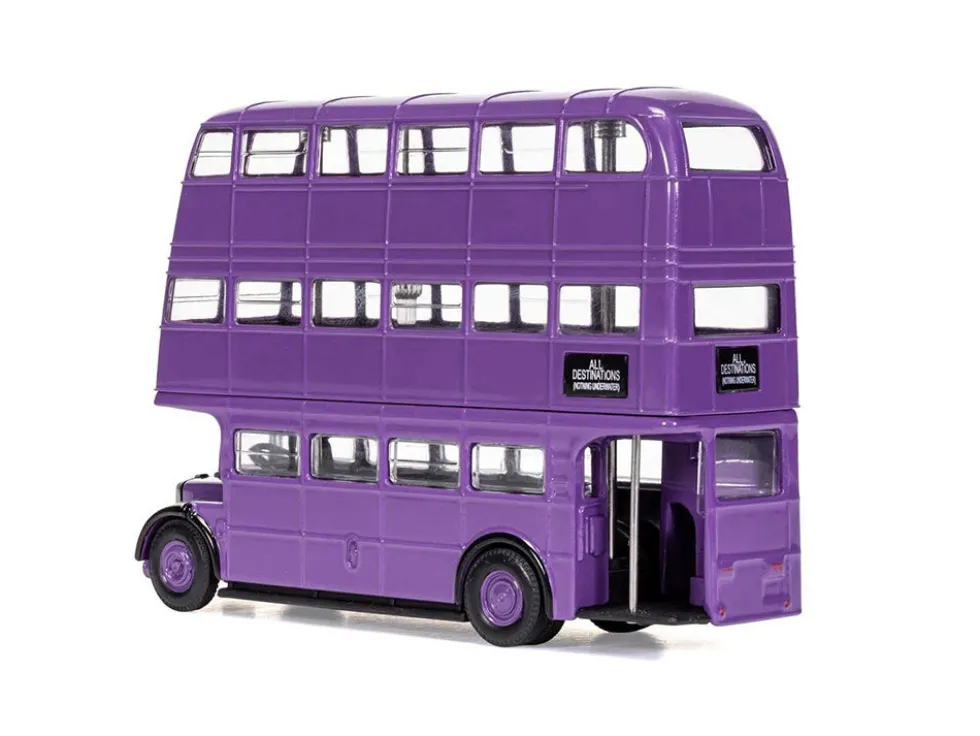 Knight Bus Triple Decker Bus Purple Harry Potter Movie Series Diecast Model Corgi CC99726