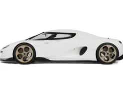 2024 Koenigsegg CC850 Crystal White 1/18 Model Car by GT Spirit