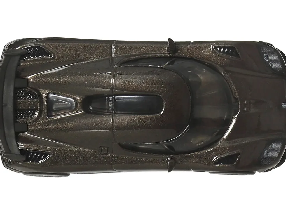 Koenigsegg CCXR Dark Gray Metallic "Fast Five" (2011) Movie "Fast & Furious" Series Diecast Model Car by Hot Wheels