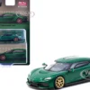 Koenigsegg Gemera Green Metallic "Global64" Series 1/64 Diecast Model by Tarmac Works