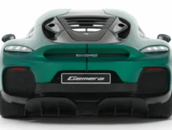 2024 Koenigsegg Gemera Racing Green Metallic 1/18 Model Car by GT Spirit